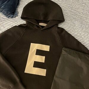 Fear of God Essentials Black Hoodie